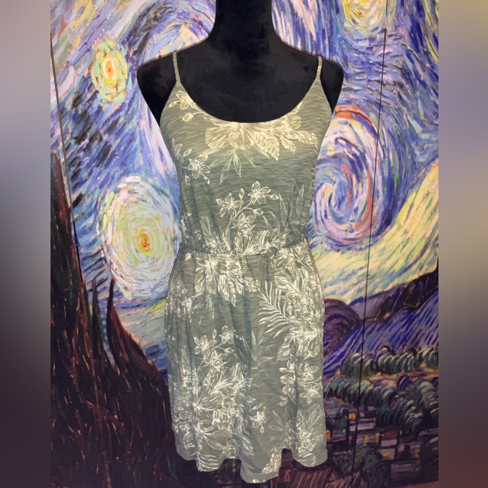Old Navy small olive summer dress